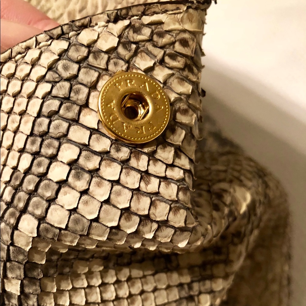 100% Authentic Prada Python Bag, Limited Edition - image 7